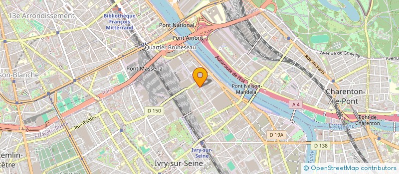 localisation de l'entreprise MONSIEUR MANSOUR NDIAYE  IVRY-SUR-SEINE