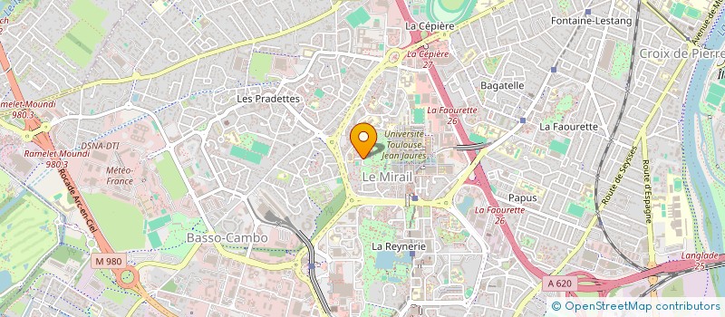 localisation de l'entreprise MONSIEUR MANSOUR NOUAR à TOULOUSE