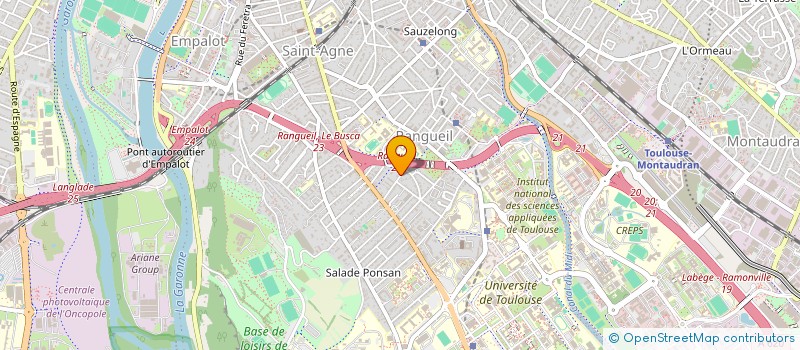 localisation de l'entreprise MONSIEUR MANSOUR SAAD CHAOUCHE à TOULOUSE