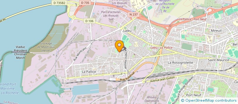 localisation de l'entreprise MONSIEUR MANSOUR SAFI  LA ROCHELLE