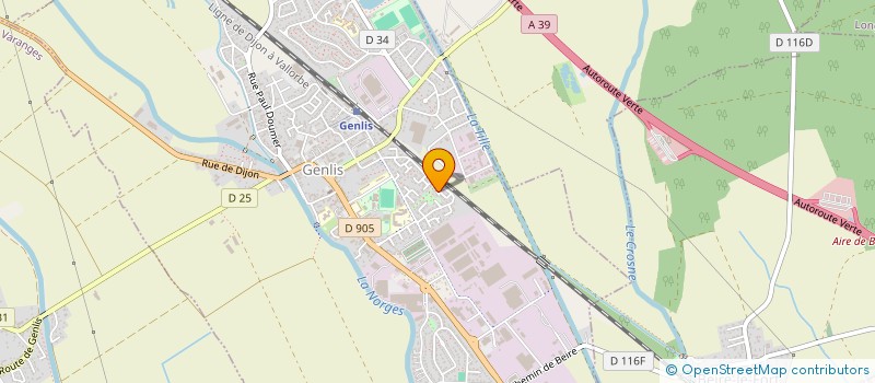 localisation de l'entreprise MONSIEUR MANSOUR ZOUAIRIA  GENLIS