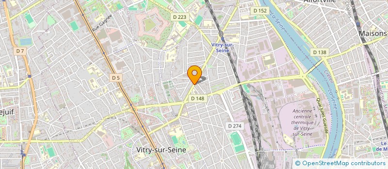 localisation de l'entreprise MONSIEUR MANSSOUR SOW à VITRY-SUR-SEINE