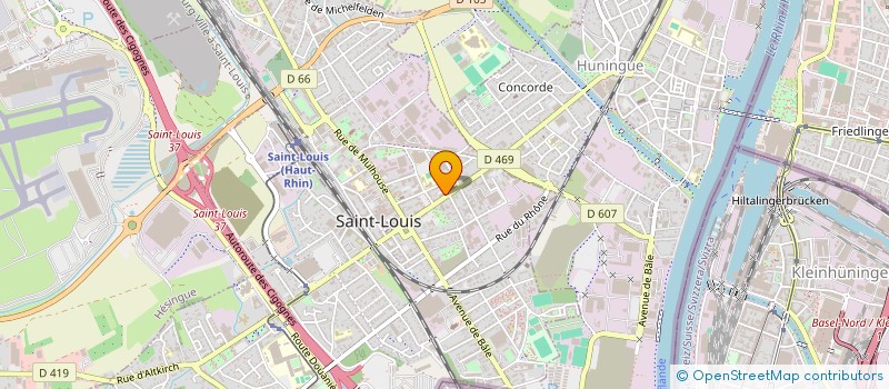 localisation de l'entreprise MONSIEUR MANSUR AVCI  SAINT-LOUIS