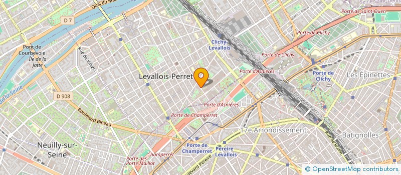 localisation de l'entreprise MONSIEUR MANTATCHE MENDY à LEVALLOIS-PERRET
