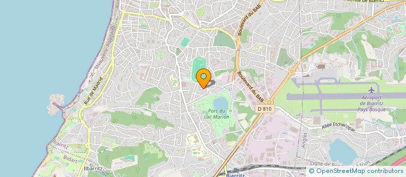 localisation de l'entreprise MONSIEUR MANU PLAZA  BIARRITZ