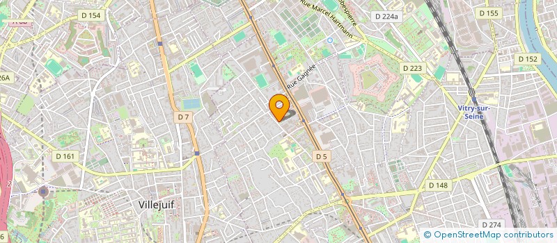 localisation de l'entreprise MONSIEUR MANU SIVADAS  VITRY-SUR-SEINE