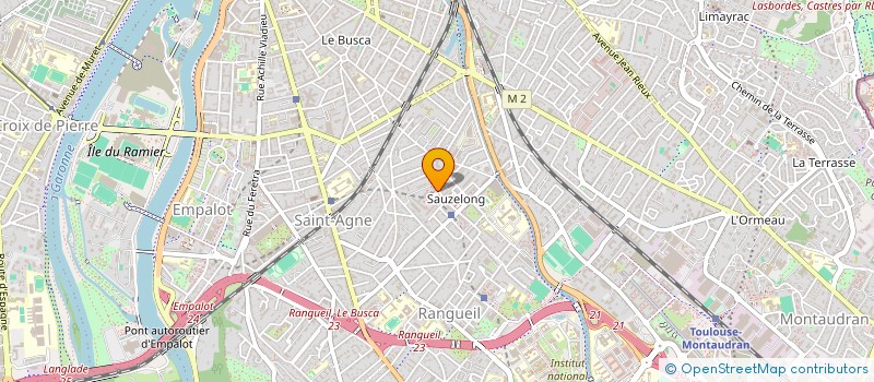 localisation de l'entreprise MONSIEUR MANUARII SALMON  TOULOUSE
