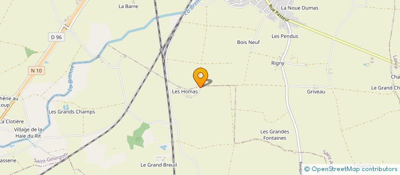 localisation de l'entreprise MONSIEUR MANUEL ABRIL  SAINT-GOURGON