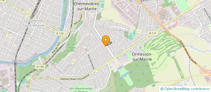 localisation de l'entreprise MONSIEUR MANUEL AFONSO à ORMESSON-SUR-MARNE