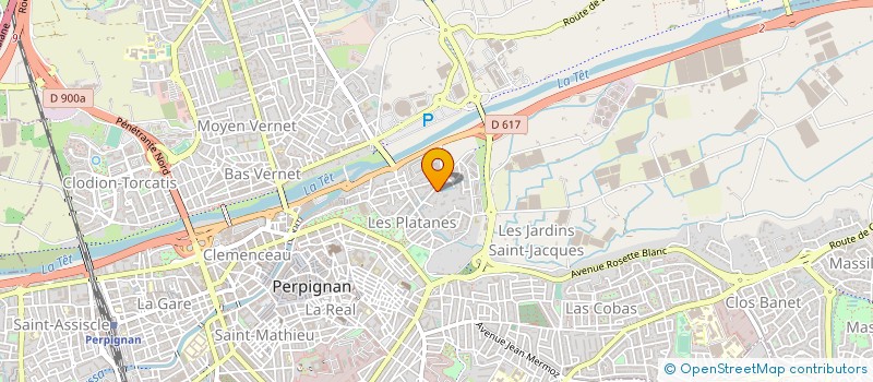 localisation de l'entreprise MONSIEUR MANUEL AGOSTINHO à PERPIGNAN