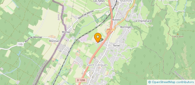 localisation de l'entreprise MONSIEUR MANUEL AGUSTIN-GUILLEN  SAINT-CERGUES