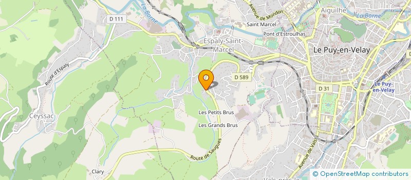 localisation de l'entreprise MONSIEUR MANUEL ALBUQUERQUE FERNANDES  ESPALY-SAINT-MARCEL