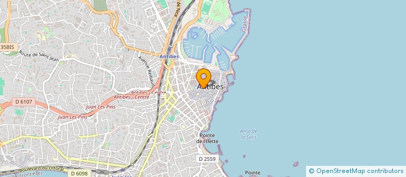 localisation de l'entreprise MONSIEUR MANUEL ALVES CARREIRA à ANTIBES