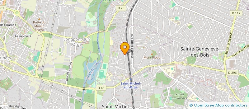 localisation de l'entreprise MONSIEUR MANUEL ALVES FERREIRA  SAINT-MICHEL-SUR-ORGE