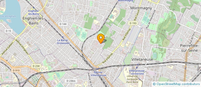 localisation de l'entreprise MONSIEUR MANUEL ALVIN  ERMONT