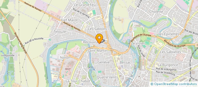 localisation de l'entreprise MONSIEUR MANUEL AMORIM DE MAGALHAES à NIORT