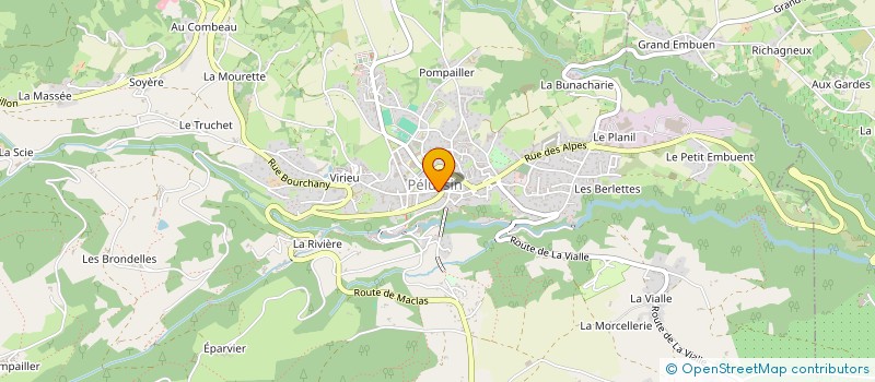 localisation de l'entreprise MONSIEUR MANUEL ANTONIO SAMPAIO MOREIRA  PELUSSIN