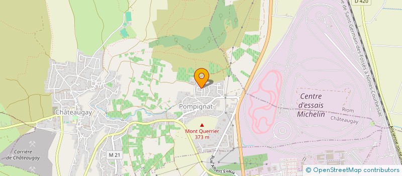 localisation de l'entreprise MONSIEUR MANUEL ANTUNES  CHATEAUGAY