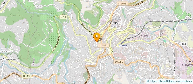 localisation de l'entreprise MONSIEUR MANUEL APICELLA  GRASSE