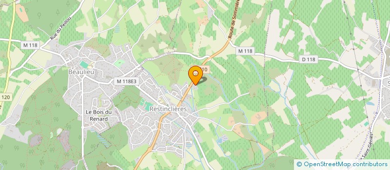localisation de l'entreprise MONSIEUR MANUEL ARAGO LOPEZ à RESTINCLIERES
