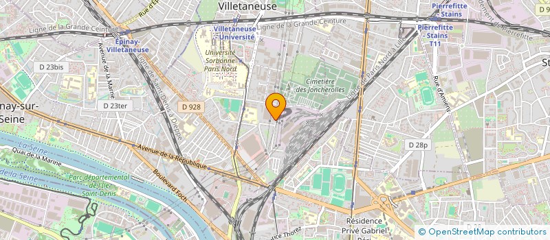 localisation de l'entreprise MONSIEUR MANUEL ARAGON à VILLETANEUSE