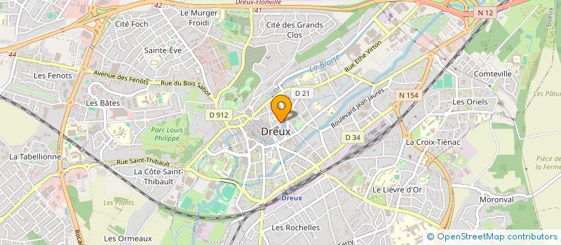 localisation de l'entreprise MONSIEUR MANUEL ARGENTIN à DREUX