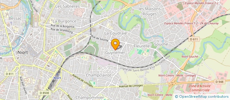 localisation de l'entreprise MONSIEUR MANUEL ARNEDO à NIORT