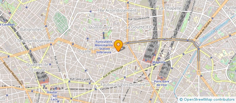 localisation de l'entreprise MONSIEUR MANUEL AROCA AROCA à PARIS