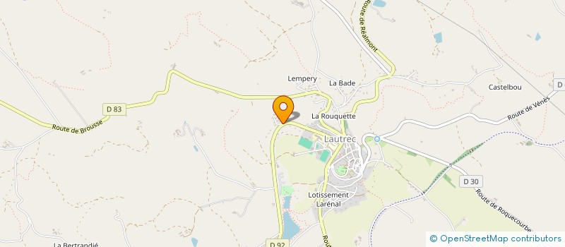 localisation de l'entreprise MONSIEUR MANUEL BAEZ à CASTRES