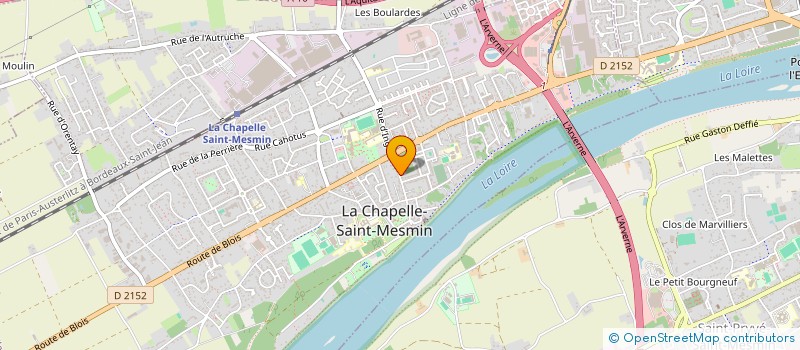 localisation de l'entreprise MONSIEUR MANUEL BALAS  LA CHAPELLE-ONZERAIN