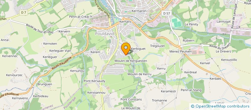 localisation de l'entreprise MONSIEUR MANUEL BALON  DOUARNENEZ