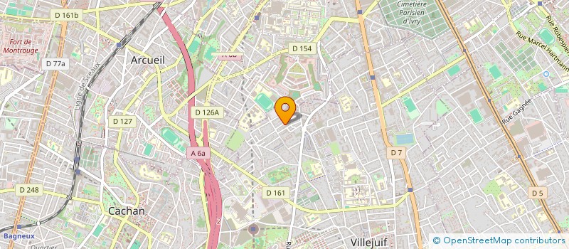 localisation de l'entreprise MONSIEUR MANUEL BAPTISTA à VILLEJUIF