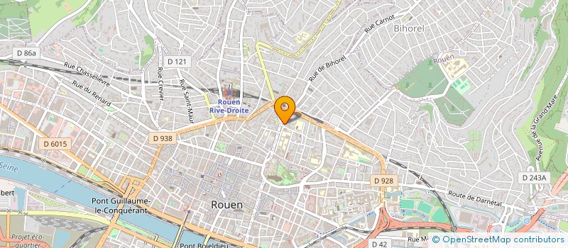 localisation de l'entreprise MONSIEUR MANUEL BAPTISTA à ROUEN