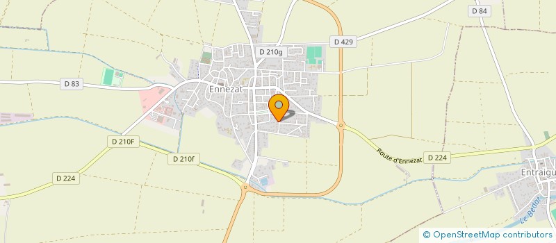 localisation de l'entreprise MONSIEUR MANUEL BARBANCHON  ENNEZAT