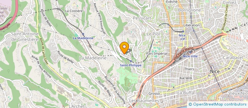 localisation de l'entreprise MONSIEUR MANUEL BARBOSA à NICE