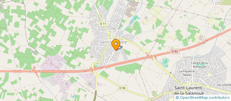 localisation de l'entreprise MONSIEUR MANUEL BARRERA  SAINT-HIPPOLYTE