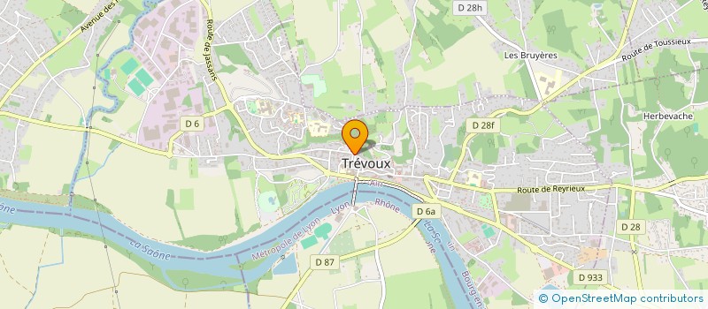 localisation de l'entreprise MONSIEUR MANUEL BARROSO FERREIRA à TREVOUX
