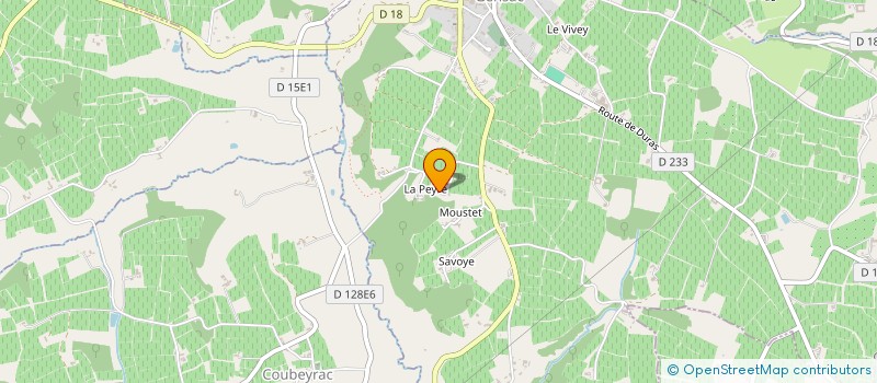 localisation de l'entreprise MONSIEUR MANUEL BARTUAL RELLOSO  GENSAC