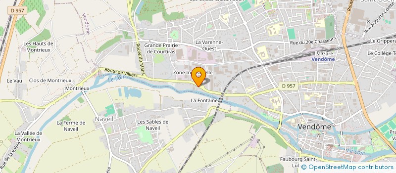 localisation de l'entreprise MONSIEUR MANUEL BASTOS RODRIGUES  VENDOME