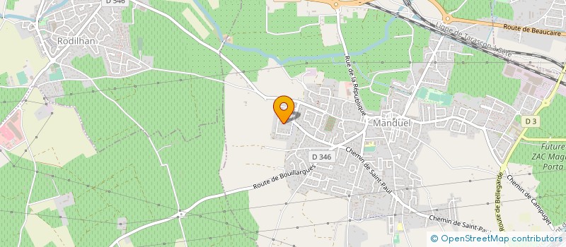 localisation de l'entreprise MONSIEUR MANUEL BASTOS SAMPAIO  MANDUEL