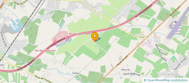 localisation de l'entreprise MONSIEUR MANUEL BELLI  SAINT-DENIS-DE-PILE