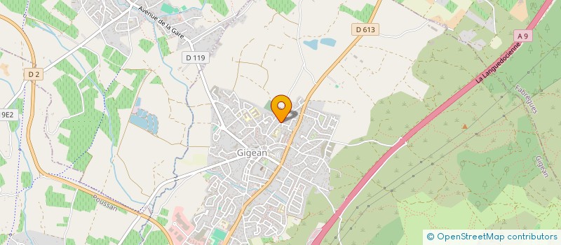 localisation de l'entreprise MONSIEUR MANUEL BELMONTE  GIGEAN
