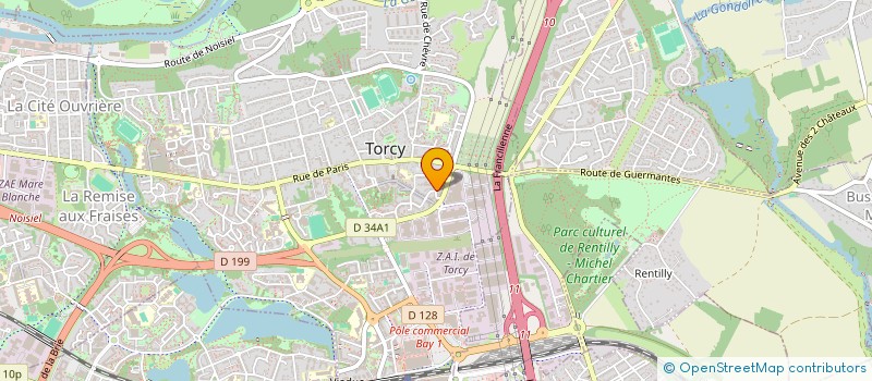 localisation de l'entreprise MONSIEUR MANUEL BELRAIN à TORCY