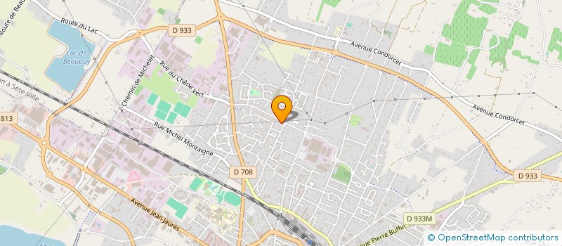 localisation de l'entreprise MONSIEUR MANUEL BENTEJAC  MARMANDE