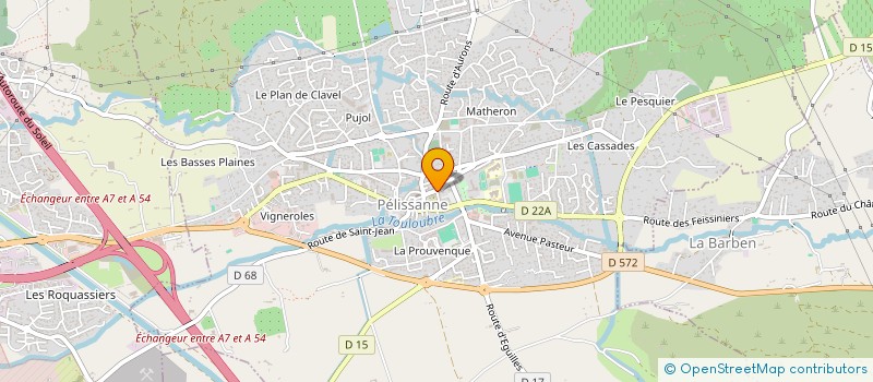 localisation de l'entreprise MONSIEUR MANUEL BESSERA  PELISSANNE