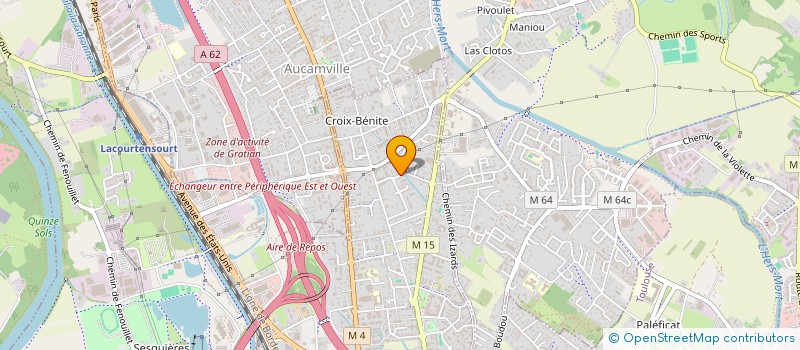 localisation de l'entreprise MONSIEUR MANUEL BIABIANY à TOULOUSE