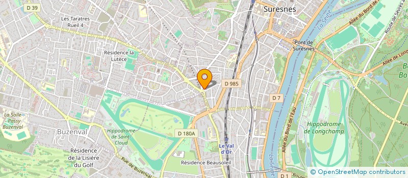 localisation de l'entreprise MONSIEUR MANUEL BISCH à SURESNES