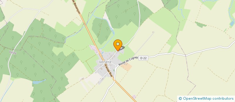 localisation de l'entreprise MONSIEUR MANUEL BLAHAY  VENERE