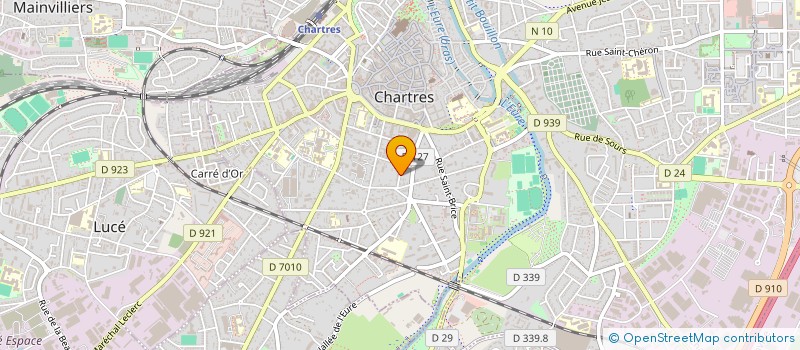 localisation de l'entreprise MONSIEUR MANUEL BOIVIN à CHARTRES