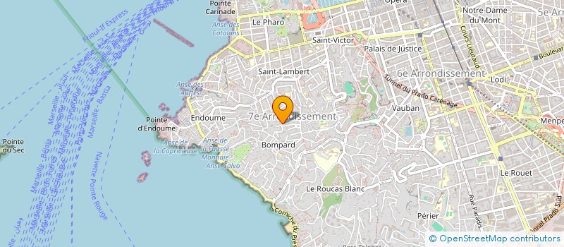 localisation de l'entreprise MONSIEUR MANUEL BONELLO à MARSEILLE